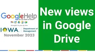 New views in Google Drive