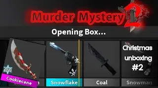 MM2   Cute Murder opens Christmas boxes  Part 2