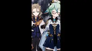 Dirty mind /MMD x Genshin impact/ Albedo||Sucrose