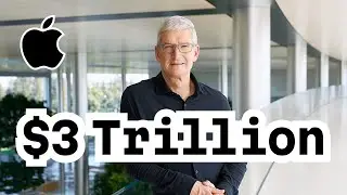 Apple’s market cap closes above $3 trillion