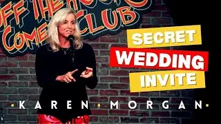 Double Platinum Secret Wedding Invite | Karen Morgan Comedy