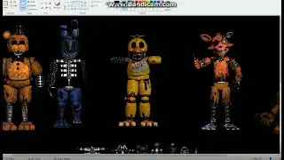 [FNAF/TJOCR] Paint Speed Edit Ignited Animatronics