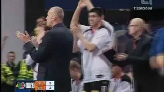 Chuck Eidson dunk vs Zalgiris!! HD
