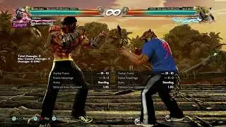 Tekken 7 - Defend and Punish King's Stagger Kicks