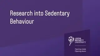 Research into Sedentary Behaviour