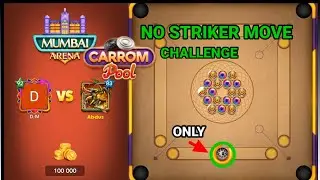 Carrom pool no streker move challenge video 🥵🥵//99% percent only hack 😭😭