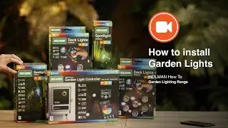 How to install Holman Garden Lighting