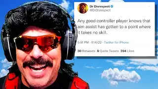 DR DISRESPECT IS COMPLAINING ABOUT AIM ASSIST AGAIN