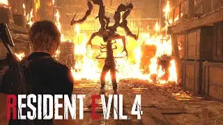 FINALLY OUT OF THE VILLAGE (RE4 Remake Part 4)