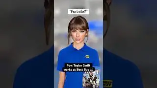 If Taylor Swift worked at Best Buy 💻 #taylorswift