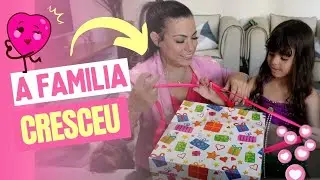 SURPRESA A FAMILIA CRESCEU | Kathy Castricini