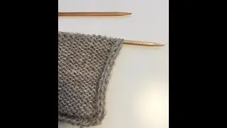 How to beautifully decorate the edge when knitting.