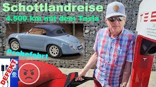 Schottlandreise mit dem Tesla