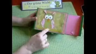MärzHerz Eule Scrapbook Fotoalbum