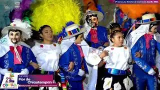 Camada Flor de Chiautempan  Concurso Estatal Carnaval Contla 2024 🎩
