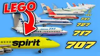 Can We Build EVERY Plane in Lego?