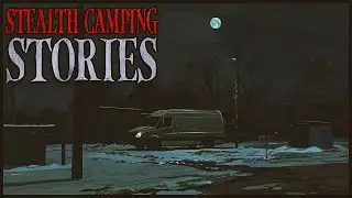 3 Disturbing Vanlife Stealth Camping Stories | Rain & Haunting Ambience