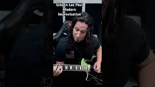 Gibson Les Paul Modern Rock Improvisation #gibson #gibsonlespaulcustom #gibsonlespaul #gibsonguitars