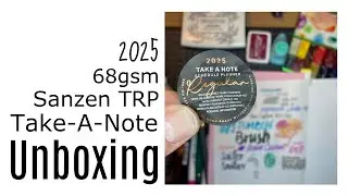 68gsm Sanzen Tomoe River Paper Test - Is this Paper Usable for Fountain Pens? Take A Note Planner