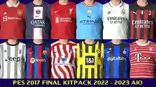 PES 2017 Kitpack 2022 - 2023 | Last Update