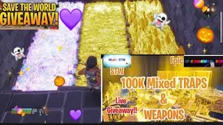 Fortnite Giveaway 144 TRAPS DropboxAND 144 DROPBOX Masive giveaway #Savetheworld