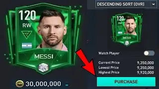 how to get or buy lionel messi on fifa mobile 2023