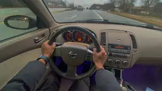 POV DRIVE IN THE SRT ALTIMA😈