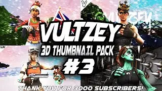Fortnite 3D Thumbnail Pack #3 FREE! (INSANE)