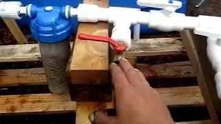 Фильтр для каркасного бассейна своими руками.