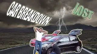 FRIENDS CAR WHEEL COMES OFF MID TRIP!!! (SCARY)
