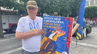 Sweden - support for Ukraine 🇺🇦 live!