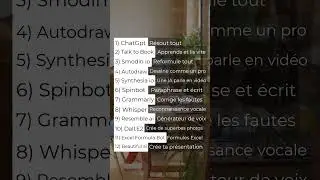😱12 OUTILS INCROYABLES Qui Utilisent L'intelligence Artificielle🚀