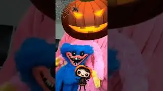 Huggy Wuggy Spooky Halloween challenge 