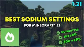 Best Sodium Settings For Minecraft 1.21 | 300 + Fps & Zero Lag