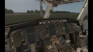 Запуск самолета Боинг 767-300 (Flight Factor) в X-Plane 11