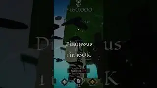 GETTING DISASTROUS| 1/160K Untitled RNG  #roblox #rng #shorts
