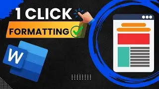 How to Automatically Format All Headings in Microsoft Word 2024