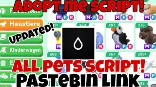 Adopt me all Pets script 😱❤️ | (working) pastebin link