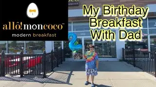 Birthday Breakfast at Allo Mon Coco Mukbang Review