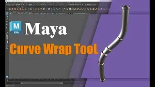 How to Use the Curve Wrap Tool in Maya: Easy Guide for 3D Modeling