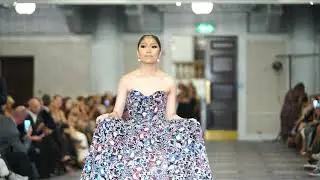 Silk Road Fashion show at London Fashion Week model  10