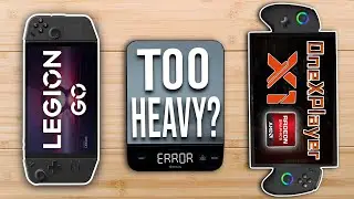 Legion Go vs OneXplayer | Too Heavy for a Handheld?