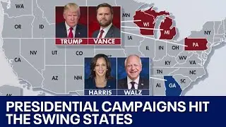 Harris and Trump campaigns hit the swing states | FOX 7 Austin