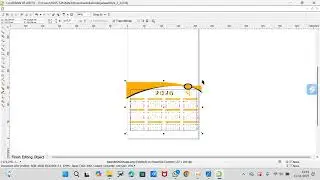 Cara membuat Kalender di Aplikasi CorelDraw X5