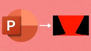 How to add curtains transition animation effect in PowerPoint slide