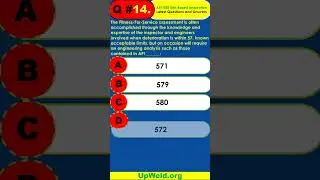 Q#14- API 580 Exam - Risk Based Inspection - Latest Questions And Answers 