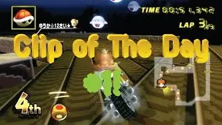 [MKWii] Clip of The Day #1 - How To Win On Ghost Valley 2!
