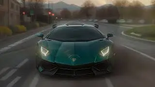 Lamborghini Aventador animation stable diffusion deforum