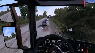 Euro Truck Simulator 2 - наглые малолетки