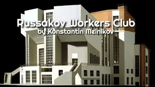 Russakov Workers Club by Konstatin Melnikov